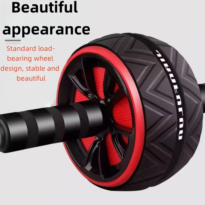 UniversalSports Fitness Abs Roller for Men and Women Silent Abdominal Wheel for Core Strength Toning Slimming Home Gym Equipment