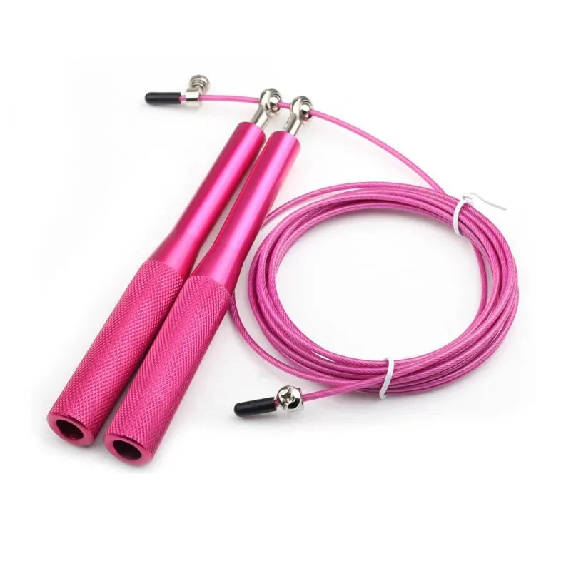 New Fitness Heavy Steel Wire Jump Rope for Crossfit Speed Training Box MMA Gym Exerciser Skipping Rope Equipment