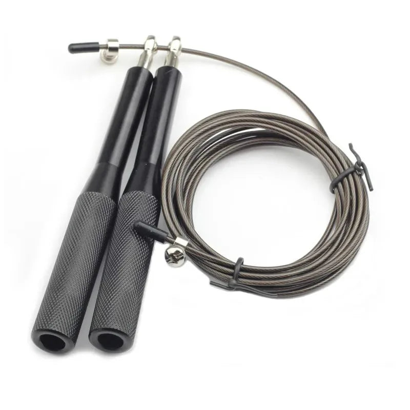 New Fitness Heavy Steel Wire Jump Rope for Crossfit Speed Training Box MMA Gym Exerciser Skipping Rope Equipment