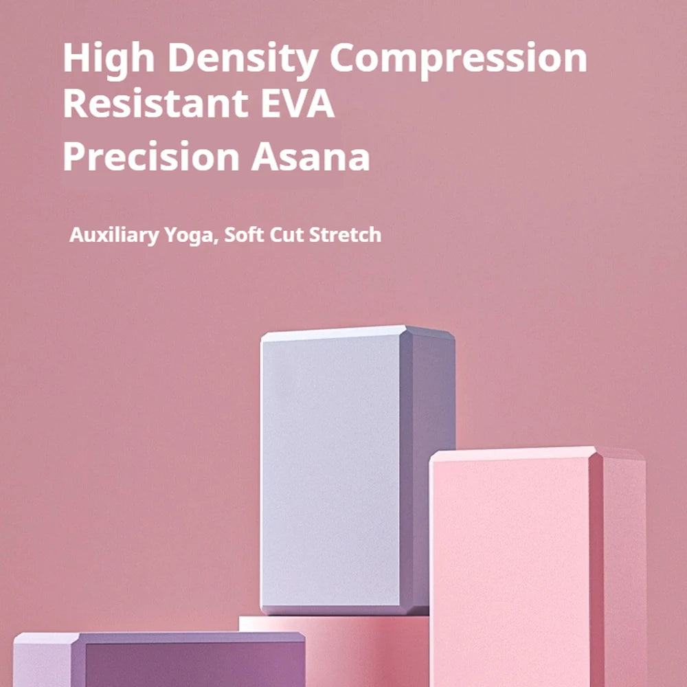 Yoga Bricks Gym Blocks Foam Brick Training Exercise Fitness Tool Yoga Bolster Pillow Cushion Stretching Body Shaping Blocks
