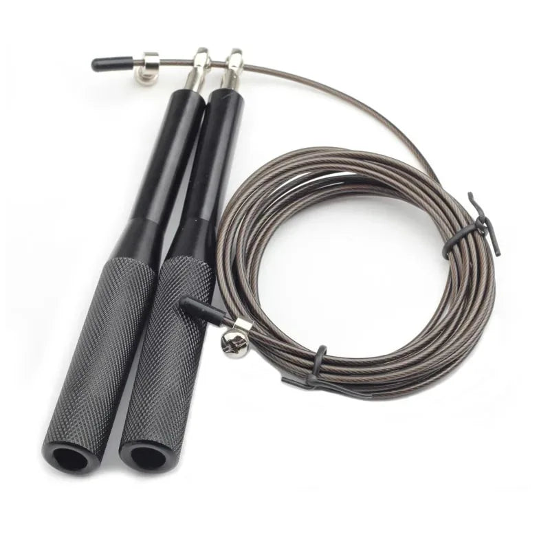 New Fitness Heavy Steel Wire Jump Rope for Crossfit Speed Training Box MMA Gym Exerciser Skipping Rope Equipment