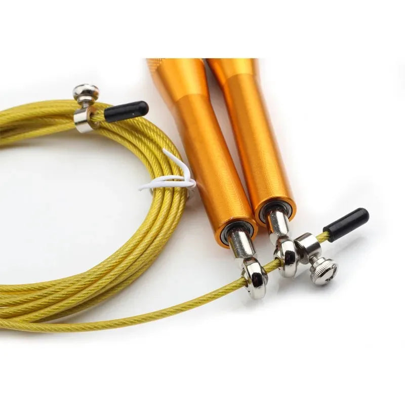New Fitness Heavy Steel Wire Jump Rope for Crossfit Speed Training Box MMA Gym Exerciser Skipping Rope Equipment