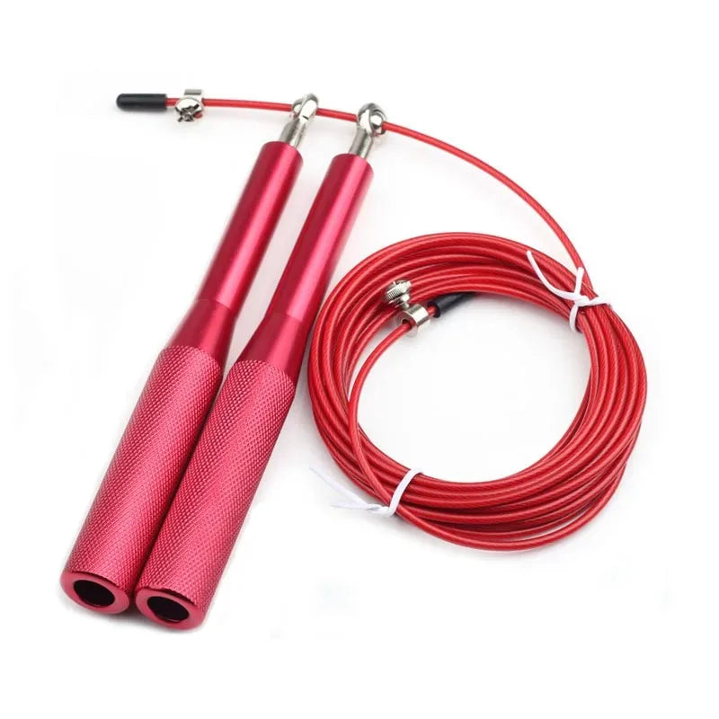 New Fitness Heavy Steel Wire Jump Rope for Crossfit Speed Training Box MMA Gym Exerciser Skipping Rope Equipment