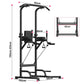 Power Tower Dip Station Pull Up Bar Adjustable Multi-Function Power Tower Abdominal Exercise for Home Fitness Workout Equipment