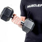 2pc 2.5kg/ 5kg/7.5kg Hexagon Dumbbells Gym Weights for Exercise Dumbbell Men's Fitness Equipment Home Ladies Rubber Dumbbells
