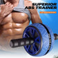 UniversalSports Fitness Abs Roller for Men and Women Silent Abdominal Wheel for Core Strength Toning Slimming Home Gym Equipment