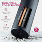 40 Oz Water Bottle Stainless Steel Thermos Bottle Keeps Cold Triple Walled Insulated Drinking Straw Gym Sports-leisure Canteens